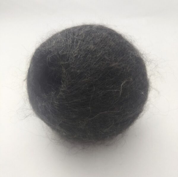 Пряжа из козьего пуха (серая)